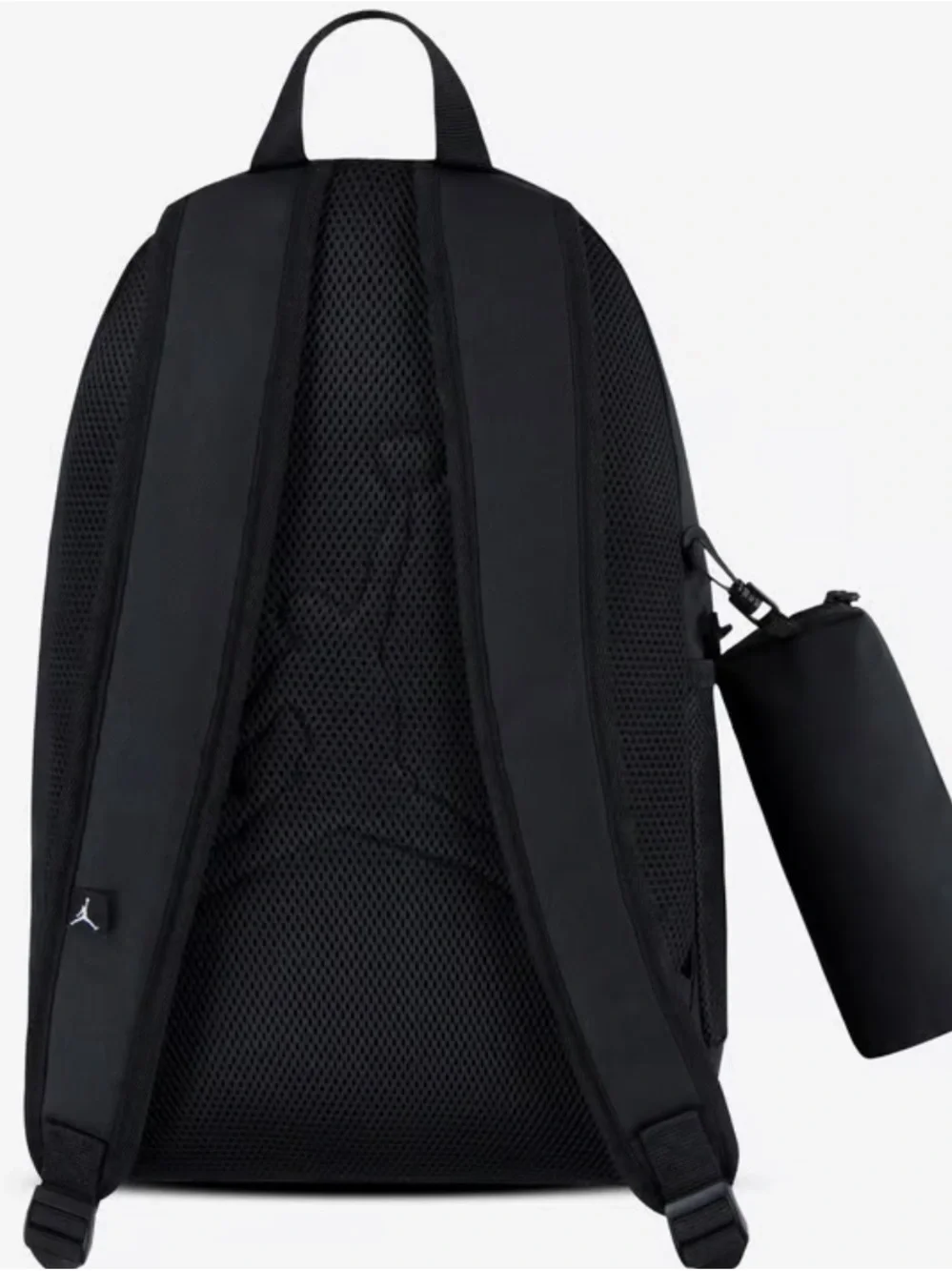 Jordan Black Backpack with Red Jumpman Logo and Pencil Case